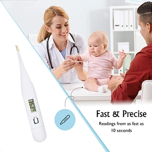 Oral Underarm Rectal Thermometer Baby Kid Adult Health Fever Clinical Basal Digital Thermometer