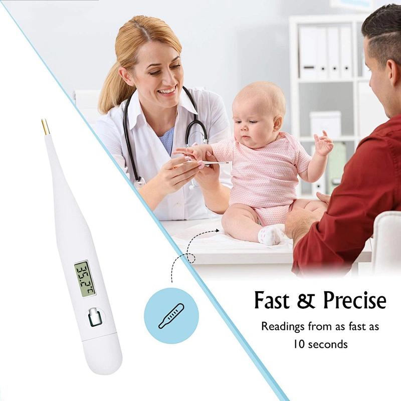 Oral Underarm Rectal Thermometer Baby Kid Adult Health Fever Clinical Basal Digital Thermometer