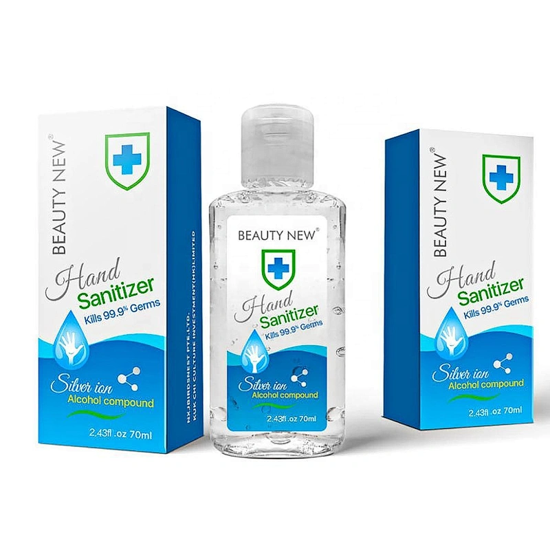 70Ml Instant Moisturizing 99.99% Antibacterial Manufacturers Gel Type Hand Sanitizer