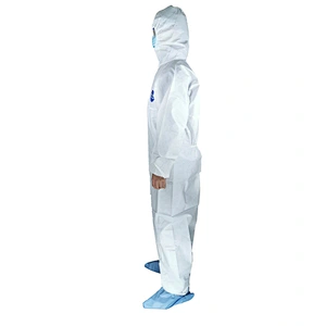 Hot sale clean room cloth Disposable protective coverall protection suit Waterproof Safety Clothes