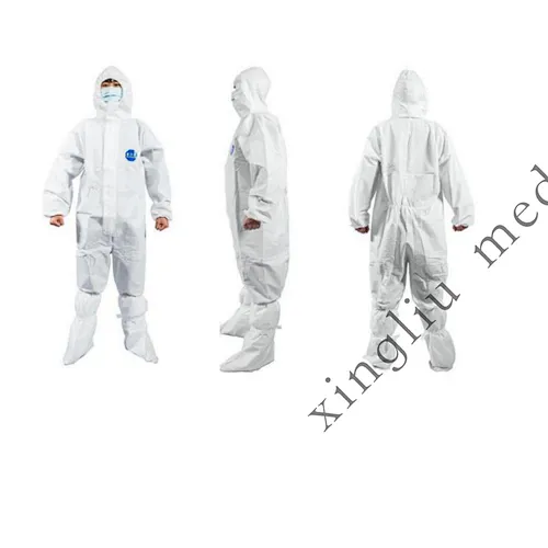 Hot sale clean room cloth Disposable protective coverall protection suit Waterproof Safety Clothes