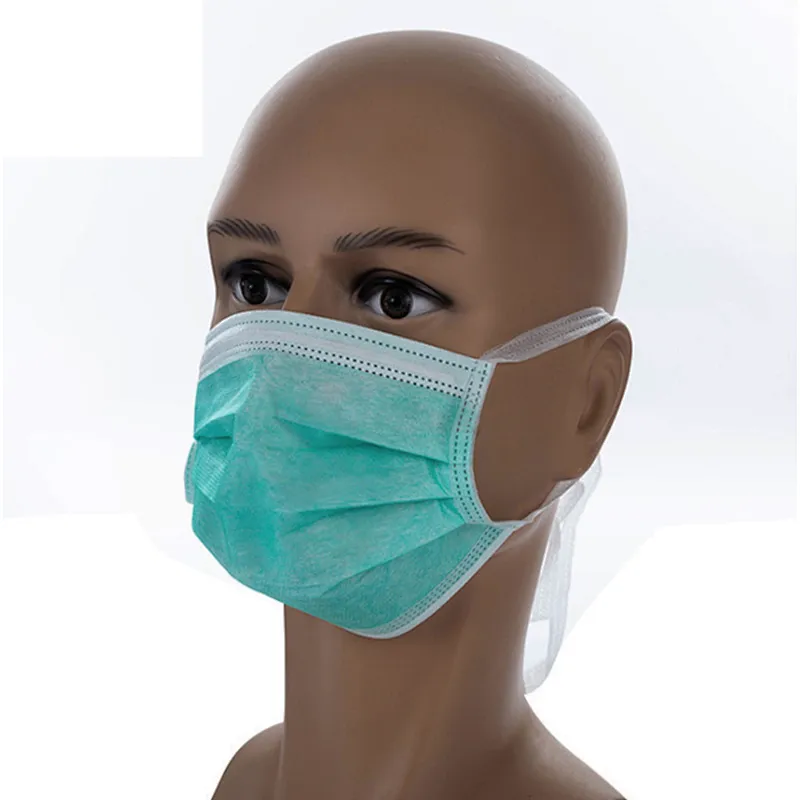 EN14683 Type IIR Disposable Surgical Mask Head Tie