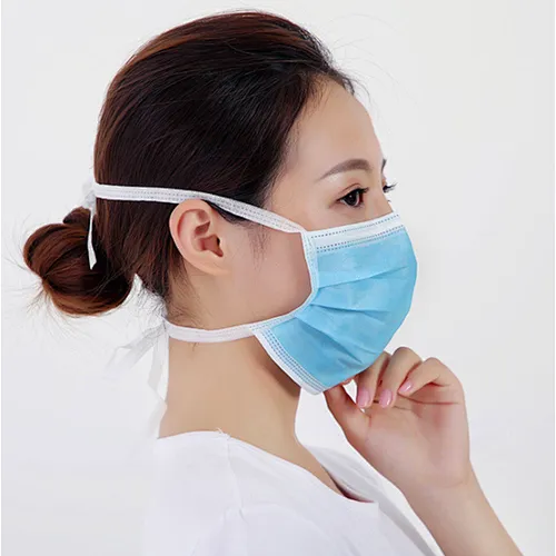 EN14683 Type IIR Disposable Surgical Mask Head Tie