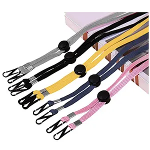 Adjustable Length Face Mask Lanyard