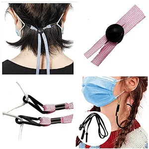 Adjustable Length Face Mask Lanyard