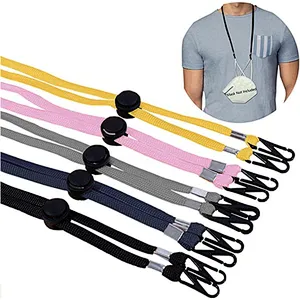 Adjustable Length Face Mask Lanyard