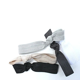 Sport Elastic Ribbon Hair Ties Elastics Holder Ribbon Bands