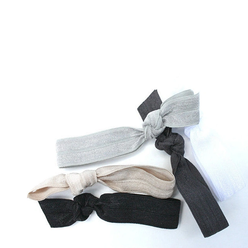 Sport Elastic Ribbon Hair Ties Elastics Holder Ribbon Bands