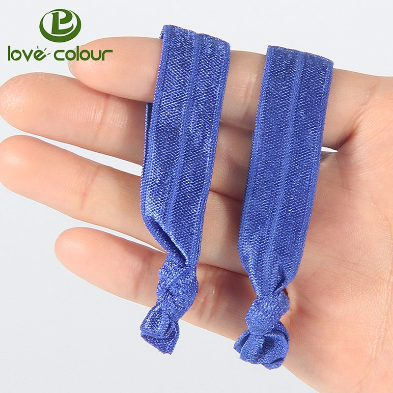 Custom multi-color hair bands women girl fashion elastic hair band