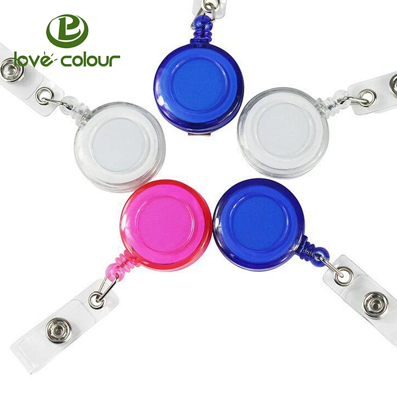 Custom Plastic Bottle Cap Shape Badge Reel