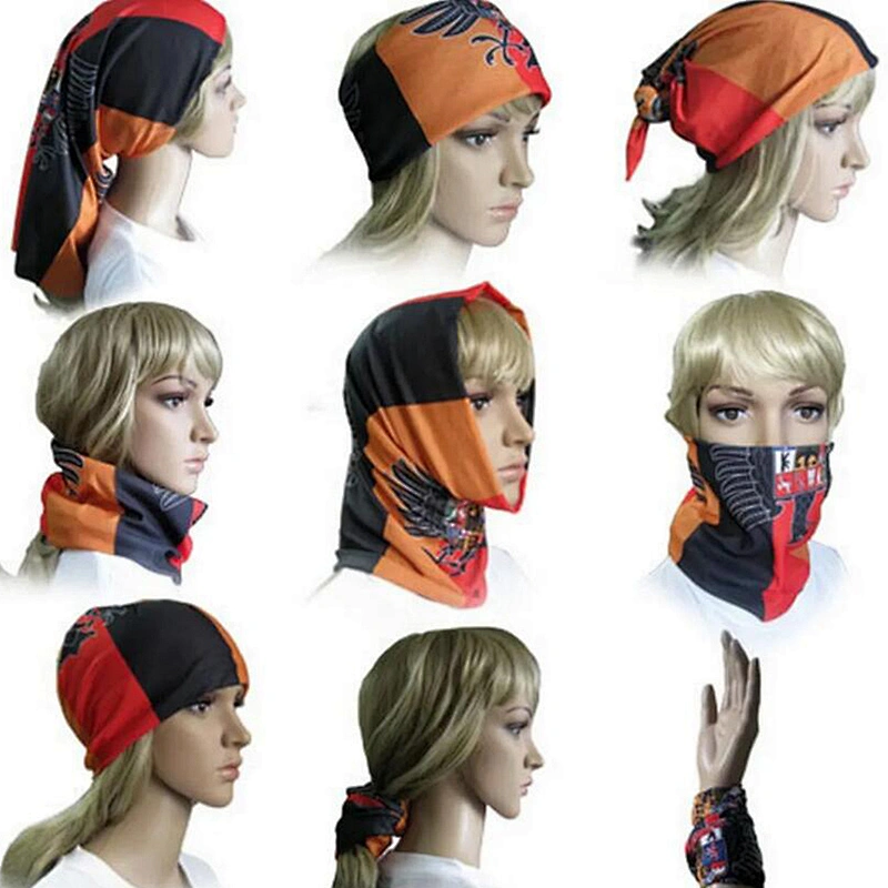 Seamless Bandana Face Scarf Neck Gaiter Headwear Tube Dust Headband Bandanas for Men Women