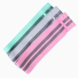 Custom Logo Durable Yoga Resistance Bands Exercise Fitness Circle Band 3 Pack Exercise Loops Bands