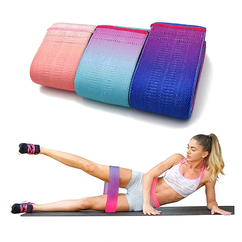 Unisex Body Building Different Levels Fabric Resistance Booty Band Circle