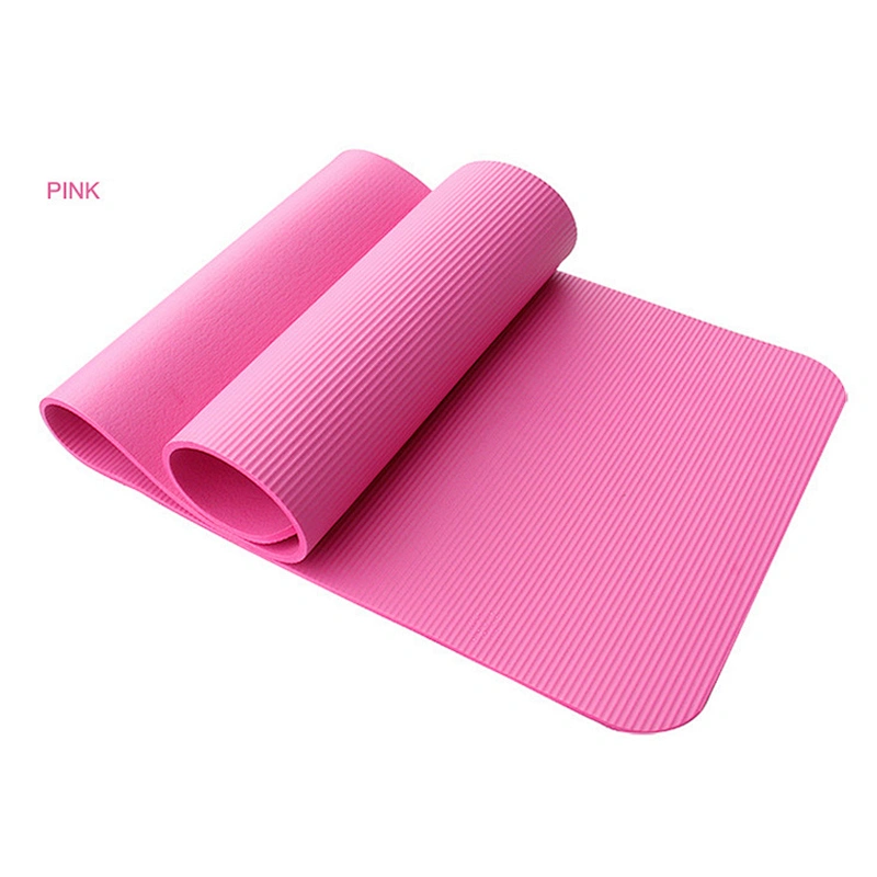 Gymnastic Eco Friendly Anti Slip Print NBR Material Yoga Mat