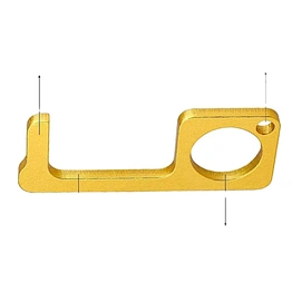 EDC Brass Contactless Door Opener No Touch Keychain