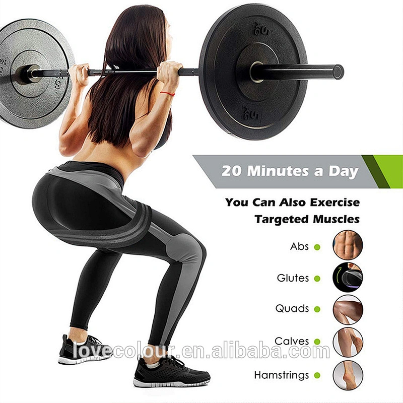 Wholesale Custom Logo Hip Yoga Exercise Non Slip Elastic Fitness Workout Home Gym Fabric Resistance Bands