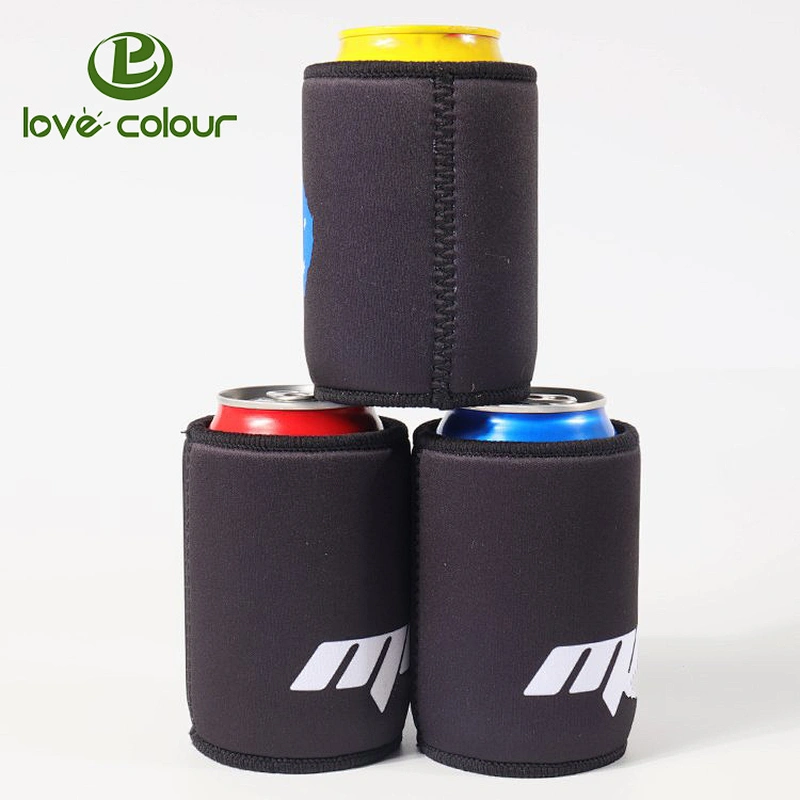 Neoprene custom thermal Beer Stubby Holder Eco Friendly 330ml Can Cooler