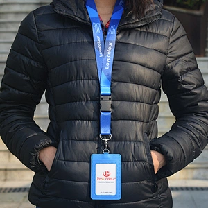 Custom cheap sublimation printed lanyard