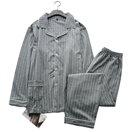 Factory Customized Comfortable Men's Loungewear Long Sleeve Family Pajamas