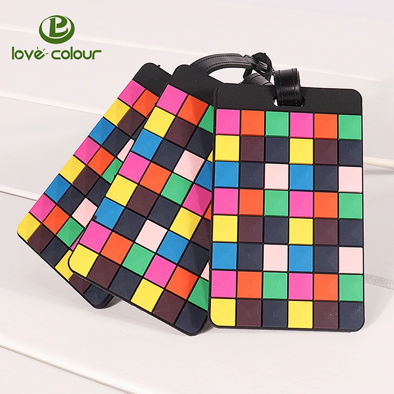 Custom Rubber luggage tags for travel
