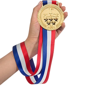 Metal Award Running Sport Medal With Lanyard