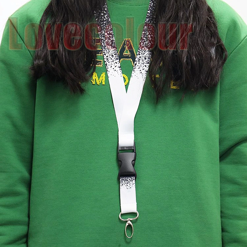 Custom cheap sublimation printed lanyard