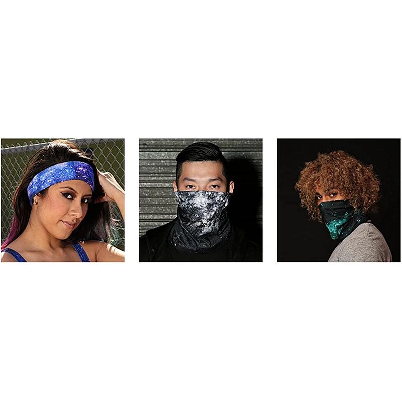 Sun UV Protection Face Bandanas Neck Gaiter Windproof Sunscreen Breathable Bandana for Sport Outdoor