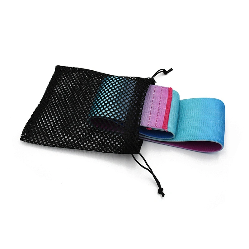Fitness yoga gym exercise non slip booty fabric elastic belt resistance bands