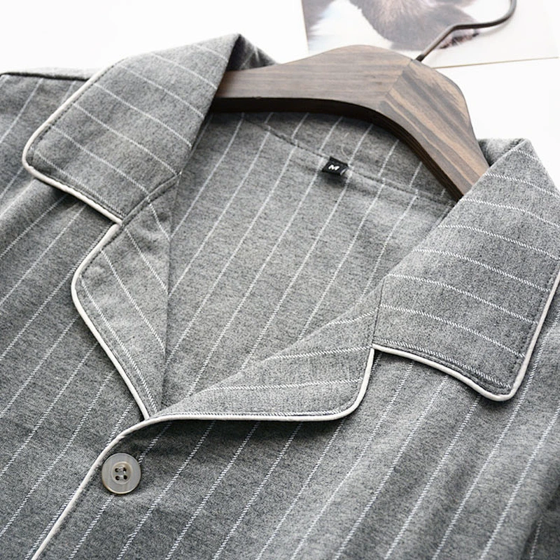 Factory Customized Comfortable Men's Loungewear Long Sleeve Family Pajamas