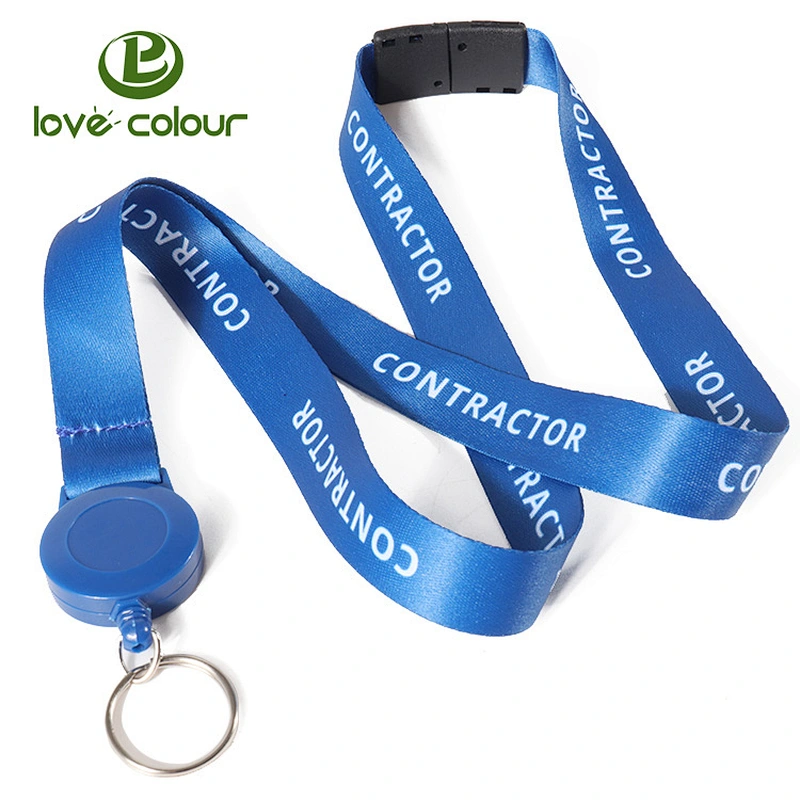 Cheap Personalized Custom Polyester Neck Keychain Lanyard Strap