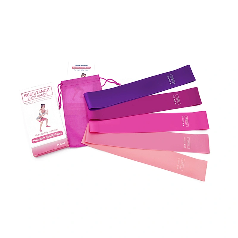 Fitness Rubber Elastic Resistance Band for Yoga Workout