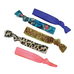 Wholesale Yoga Hair Tie Polyester Ponytail Ribbon Hair Bands