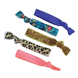 Wholesale Yoga Hair Tie Polyester Ponytail Ribbon Hair Bands