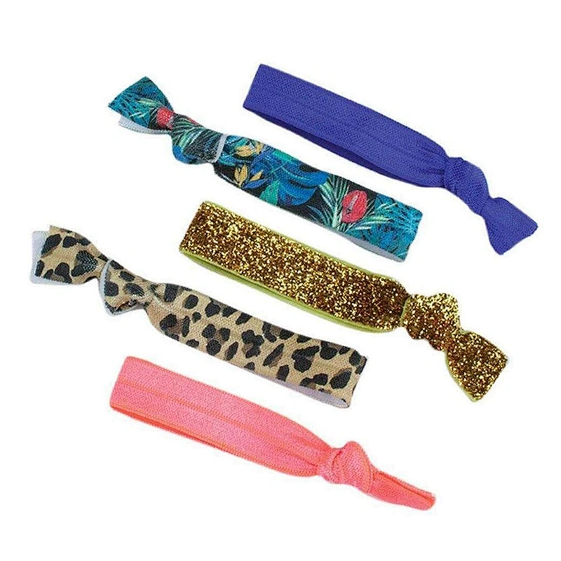 Wholesale Yoga Hair Tie Polyester Ponytail Ribbon Hair Bands