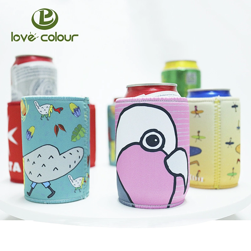 16oz foam can cooler custom neoprene beer stubby holder