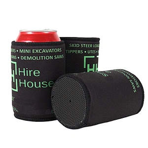 Lovecolour Custom Logo Printed Neoprene Beer Can Bottle Cooler Bag