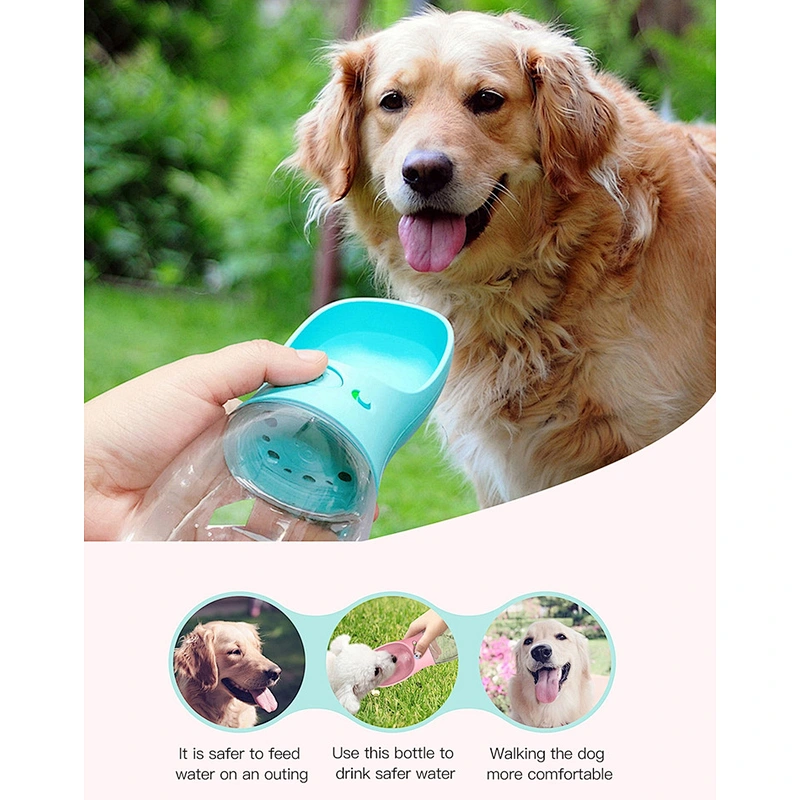 Eco-Friendly Pet Water Dispenser for Walking Dog Pet Travel Bottle