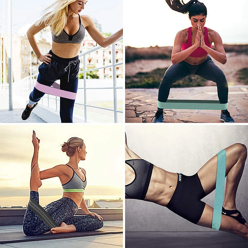 Unisex Workout Exercise Nonslip Booty Band Circle Resistance Band