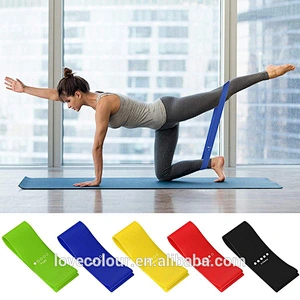 Cheap Wholesale Gym Equipment Latex Circular Resistance Stretching Band