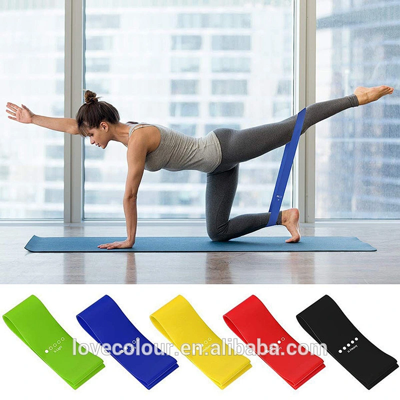 Cheap Wholesale Gym Equipment Latex Circular Resistance Stretching Band