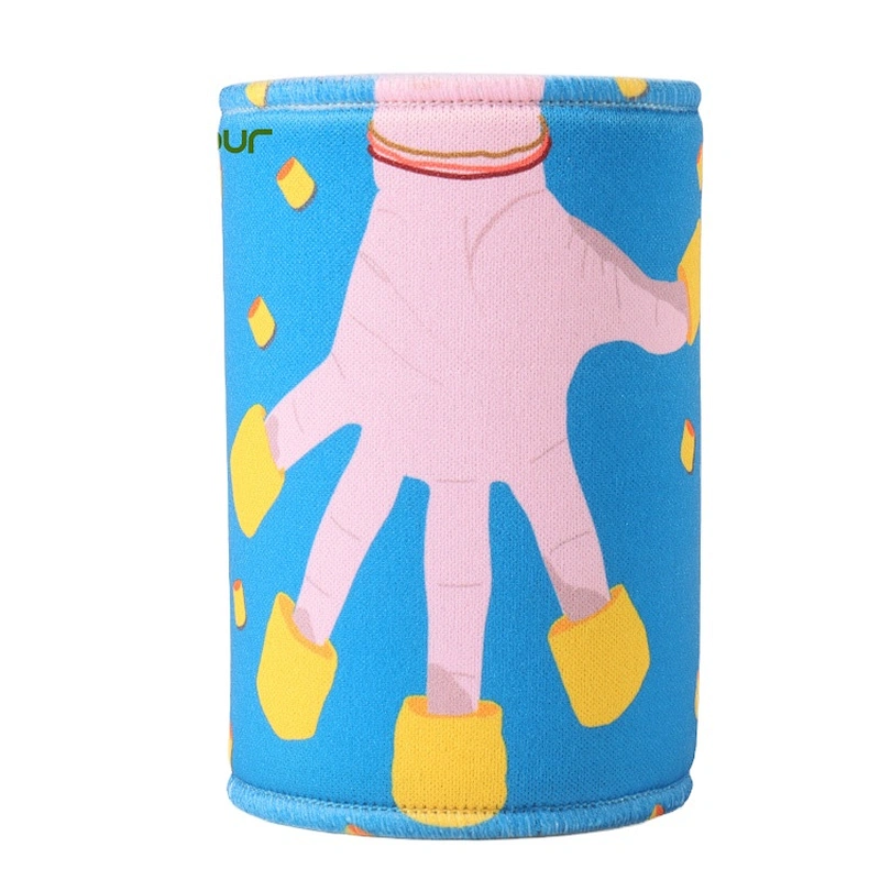 Customized Full Color Printing 5mm Neoprene Beer Can Cooler Holders