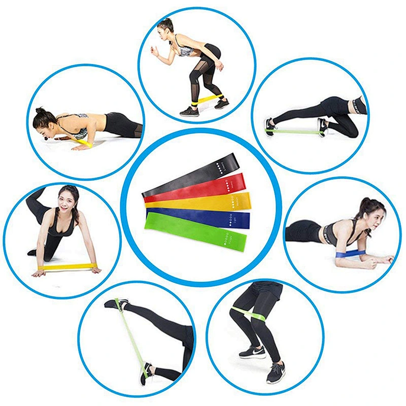 Cheap Wholesale Gym Equipment Latex Circular Resistance Stretching Band