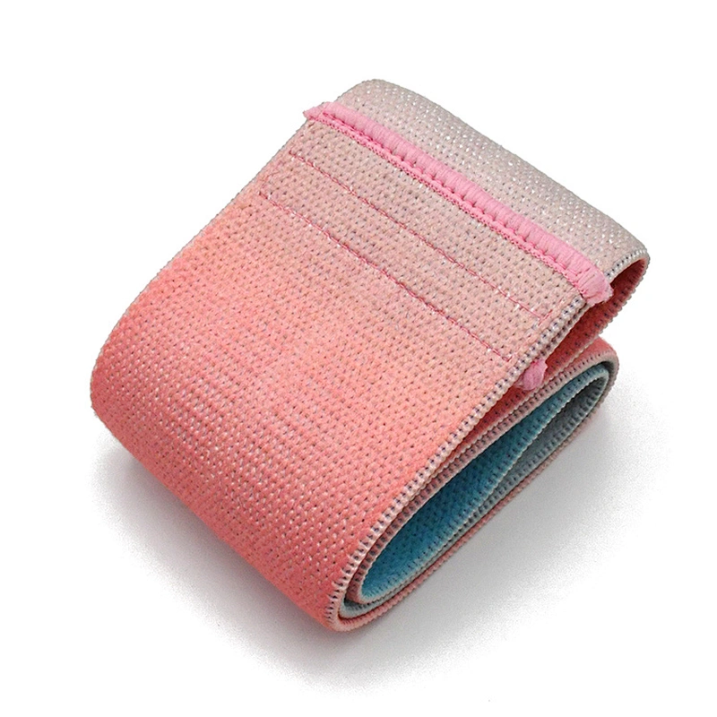 Custom Logo Exercise Resistance Bands Fabric Circle Booty Elastic Band