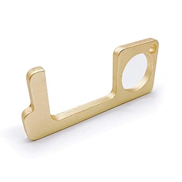 Wholesale Key Tool Door Opener No Touch Zinc Alloy Edc Brass Keychain Tools