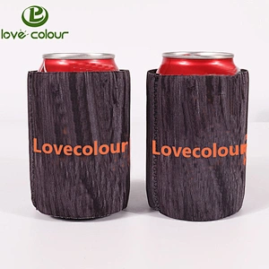 Custom durable insulated beer bottle neoprene cooler tube sleeve cover coolies