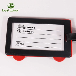 Custom Rubber luggage tags for travel