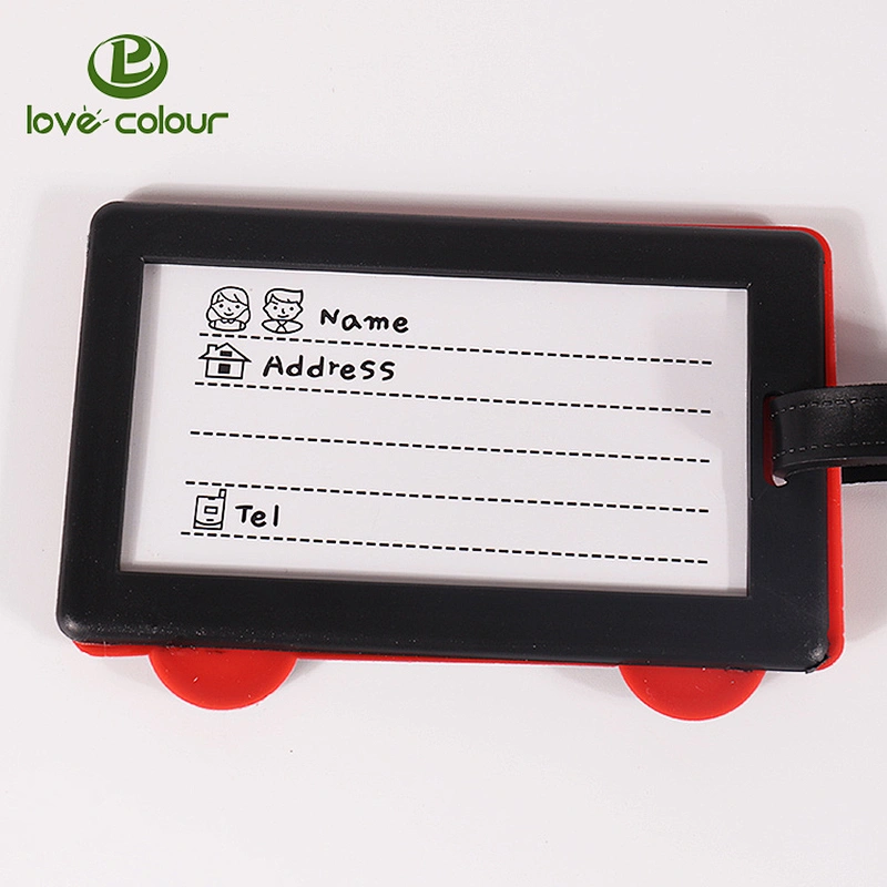 Custom Rubber luggage tags for travel