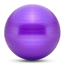Factory Wholesale Body Building Instrument PVC Rubber Exercise Balance Ball Gymnastic Yoga Ball with Custom Printing Logo