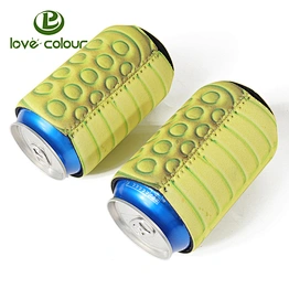 Custom Multi Color Neoprene Can Cooler Insulated Blank Collapsible Drink Coolers