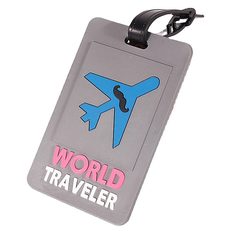 Custom Rubber luggage tags for travel